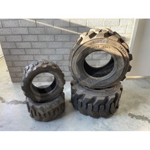 Set of industrial tires Kubota Bx