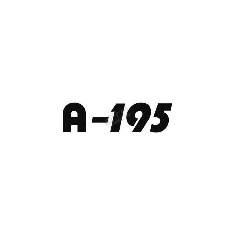 motorkap sticker Aste A-195