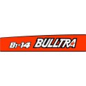 motorkap sticker kubota Bulltra B1-14
